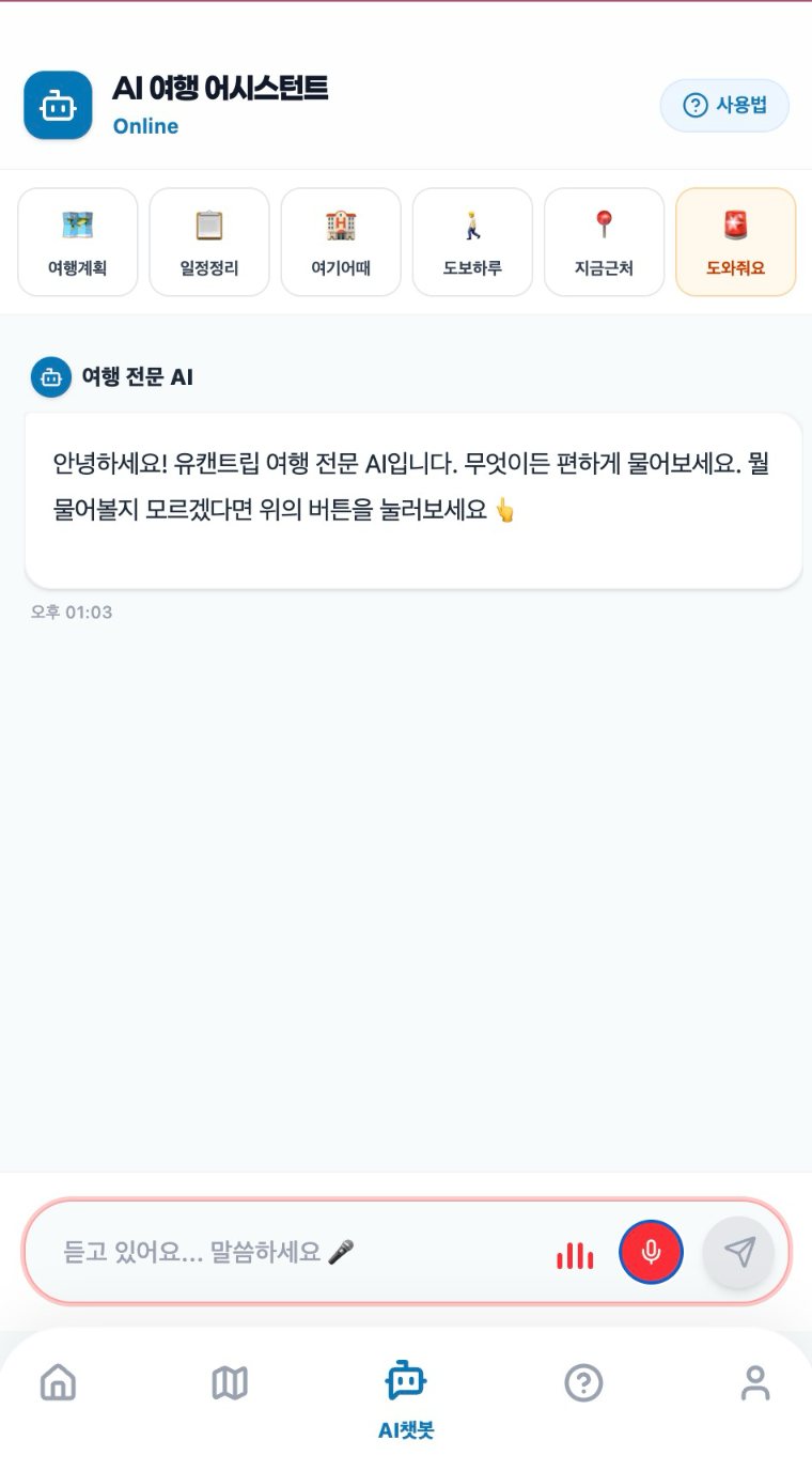 여행계획 결과